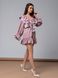 Коротка сукня-бебі-дол з декольте і воланами, Темно-рожевий, XL