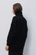 В'язаний светр у стилі oversize з фігурним швом, Чорний, One Size