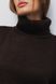 В'язаний светр у стилі oversize з фігурним швом, Коричневий, One Size